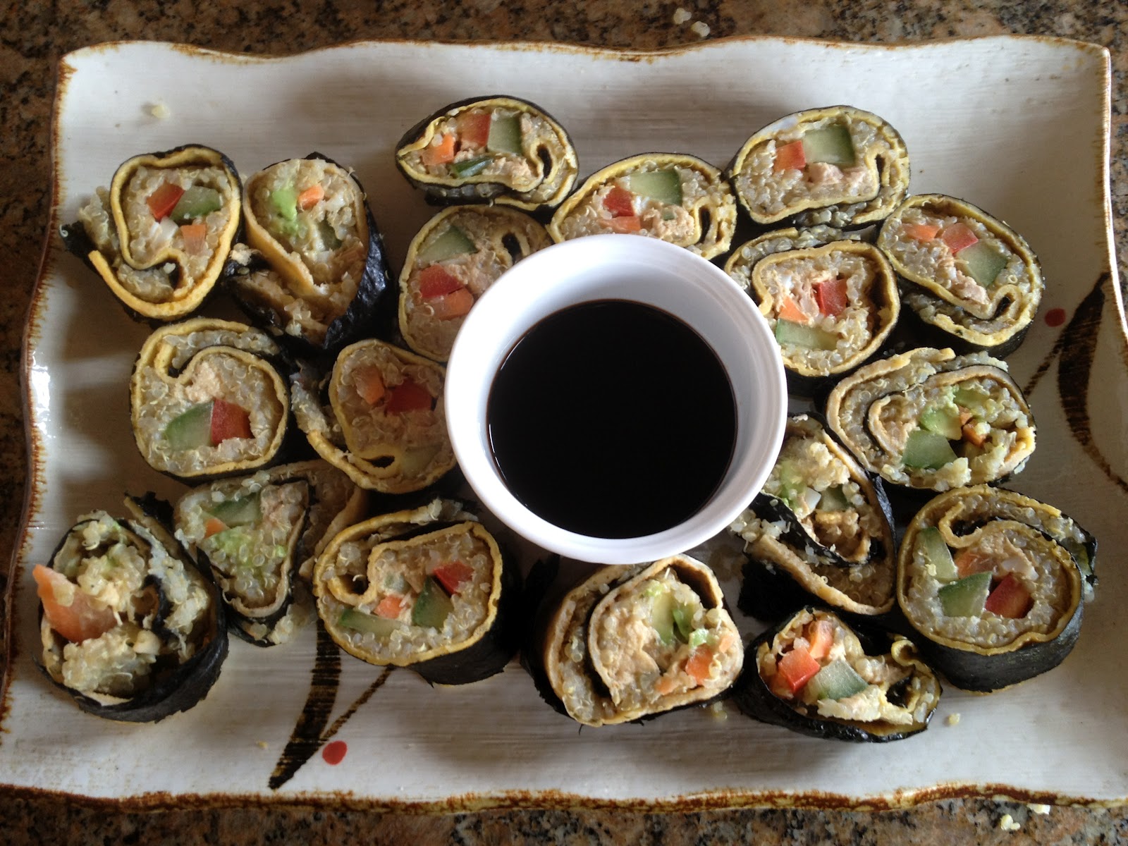 Health Naturally Quirky Quinoa Sushi
